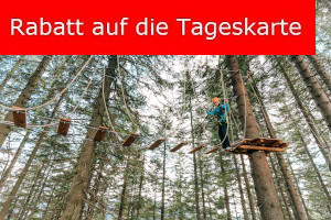 Waldseilgarten Hirschenkogel + Kabinenbahn
